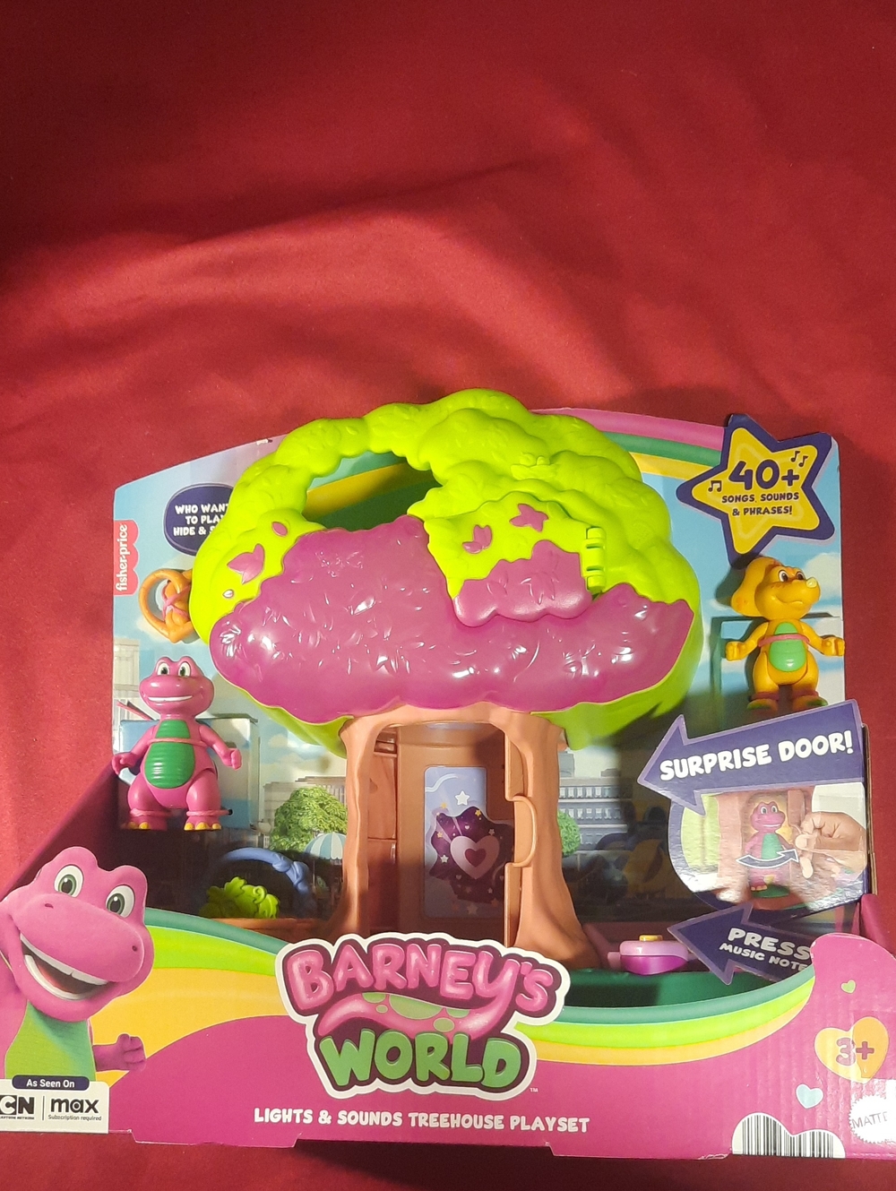 Barney's World lights & sounds Treehouse Playset